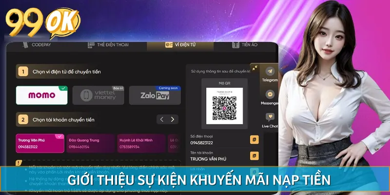 Tổng hợp thông tin về sự kiện khuyến mãi nạp tiền